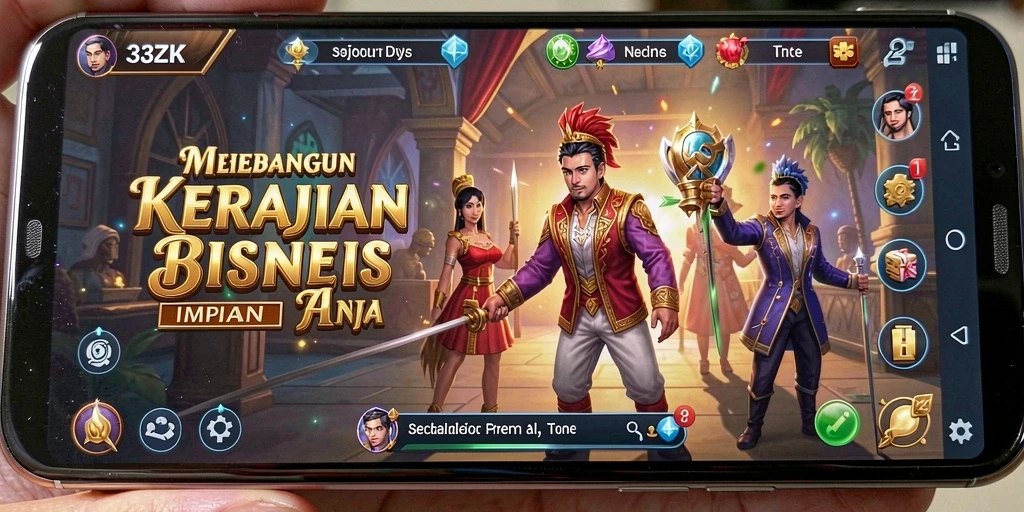 Tampilan gameplay 33ZK yang menarik dan realistis.
