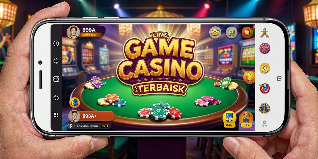 Tampilan gameplay Live Casino yang menegangkan di 898A.