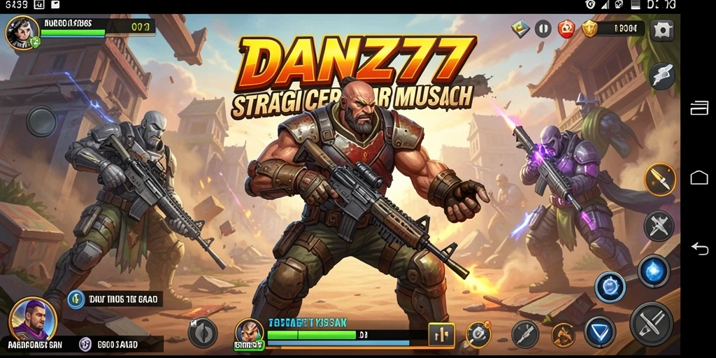 Tangkapan layar gameplay <strong>DAN777</strong> menunjukkan pertempuran strategis yang mendebarkan.