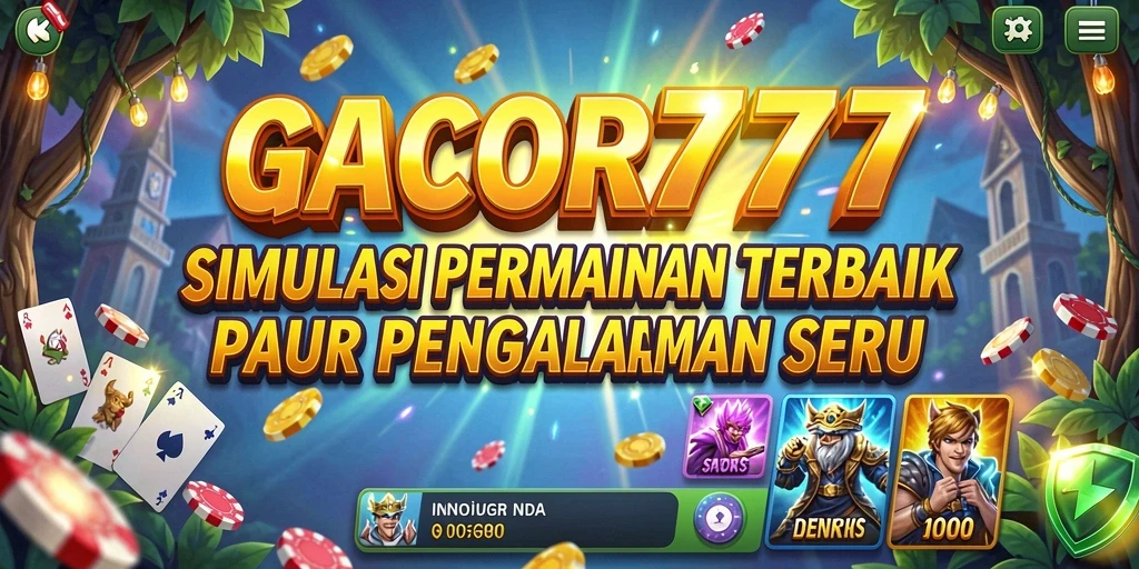 Gameplay GACOR777 yang menarik dan mendebarkan.
