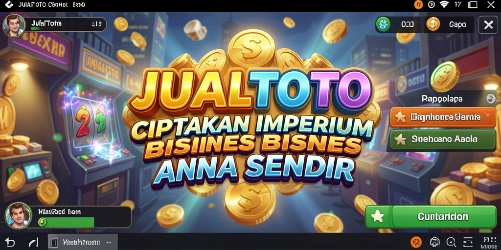 Gameplay Tycoon yang menarik dan menantang di JUALTOTO.