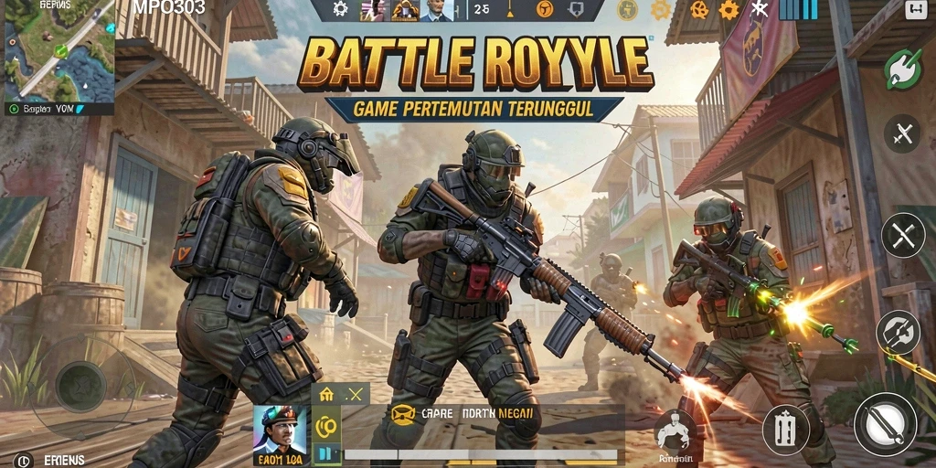 Gameplay seru dalam pertempuran di MPO303, penuh strategi dan aksi.