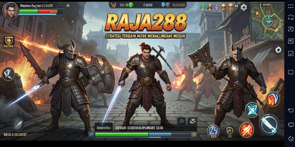 Tangkapan layar RAJA288 menunjukkan aksi strategi mendalam yang menggugah semangat bermain.