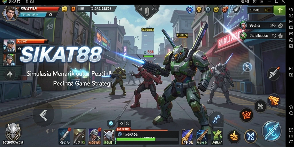 Tampilan gameplay SIKAT88 yang mendebarkan dan penuh tantangan.