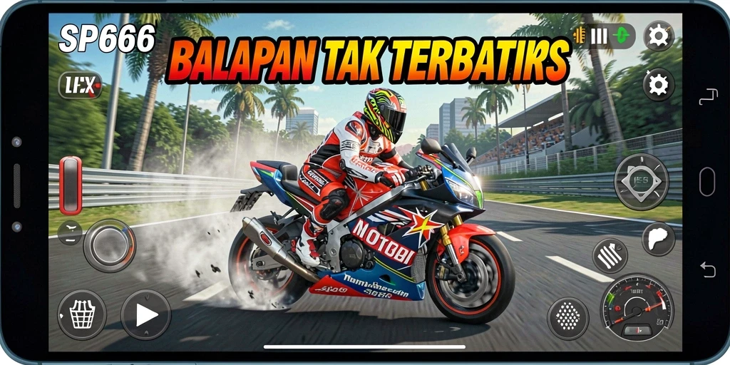 Tampilan gameplay SP666 yang menegangkan dan realistis.