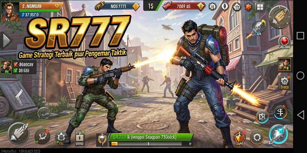 Tampilan screenshot SR777 yang mendebarkan saat pertempuran strategi.