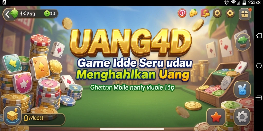 Tampilan menarik dari gameplay UANG4D yang penuh strategi.