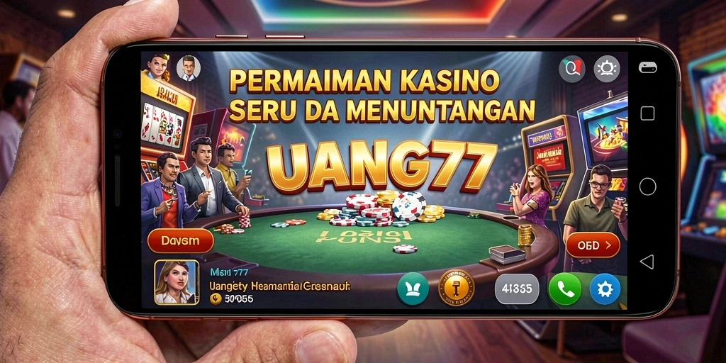 Screenshot gameplay Kasino UANG77 yang menarik dan mengasyikkan.