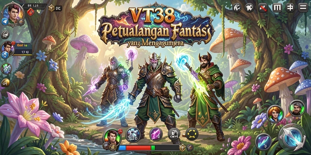 Tampilan gameplay VT38 yang menegangkan dan imersif.