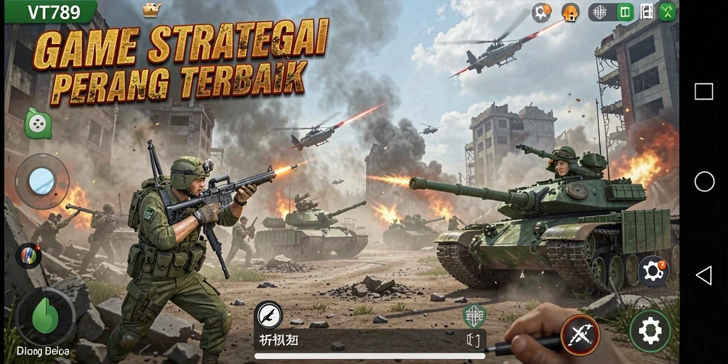 Tampilan menarik dari gameplay VT789 yang penuh strategi.