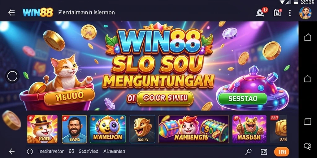 Tangkapan layar gameplay Slot yang menarik dan penuh warna.