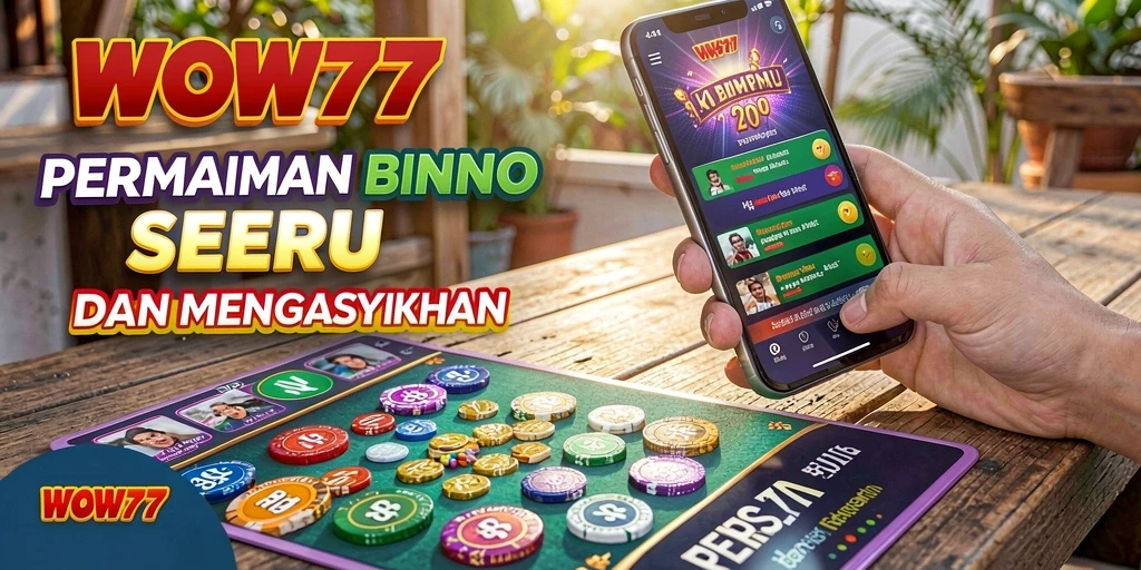 Screenshot gameplay WOW77 menampilkan keseruan dalam permainan Bingo.
