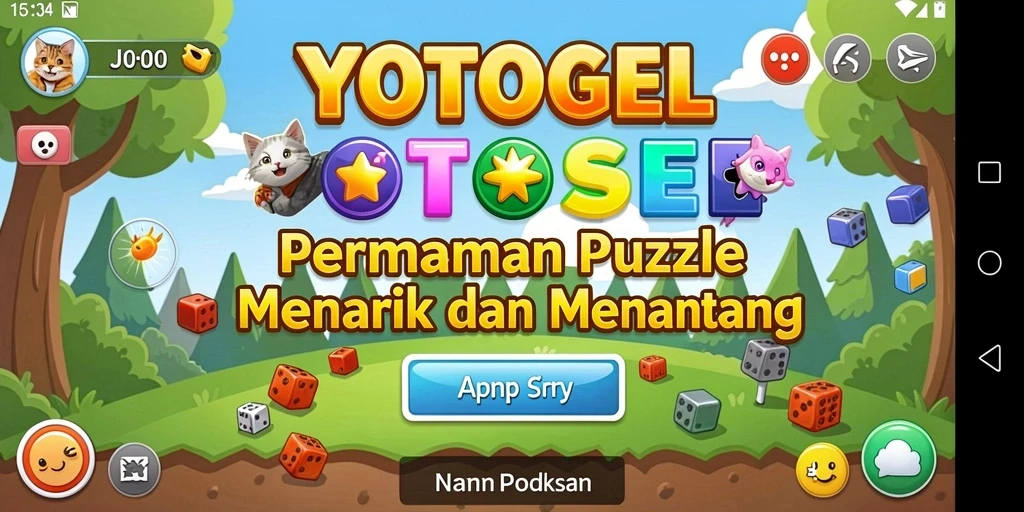 Tampilan gameplay YOTOGEL yang penuh tantangan Puzzle.
