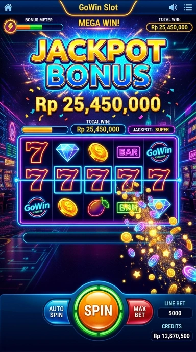 Tampilan antarmuka gowin yang menarik dan mudah digunakan.